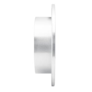 Hyundai SONATA Brake Rotor (1) - Rear Left - R1 Concepts - Drilled & Slotted - Silver - `99-`06